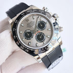 Chronograph -C-Factory -Grey Black - Black Rubber- Automatic - 40mm