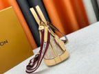 Light beige denim handbag