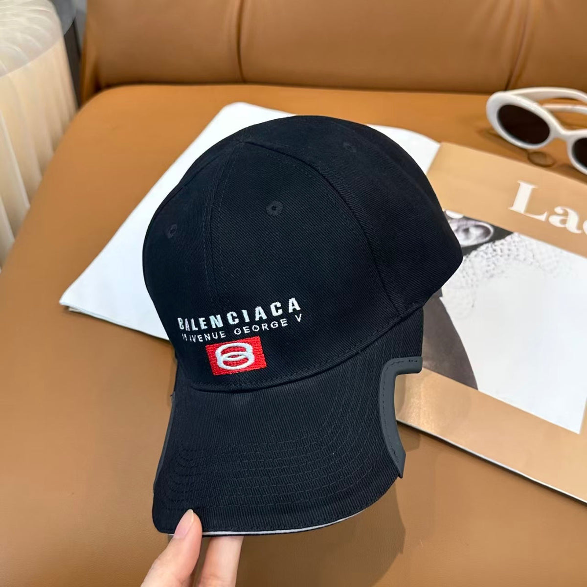Embroidered baseball cap