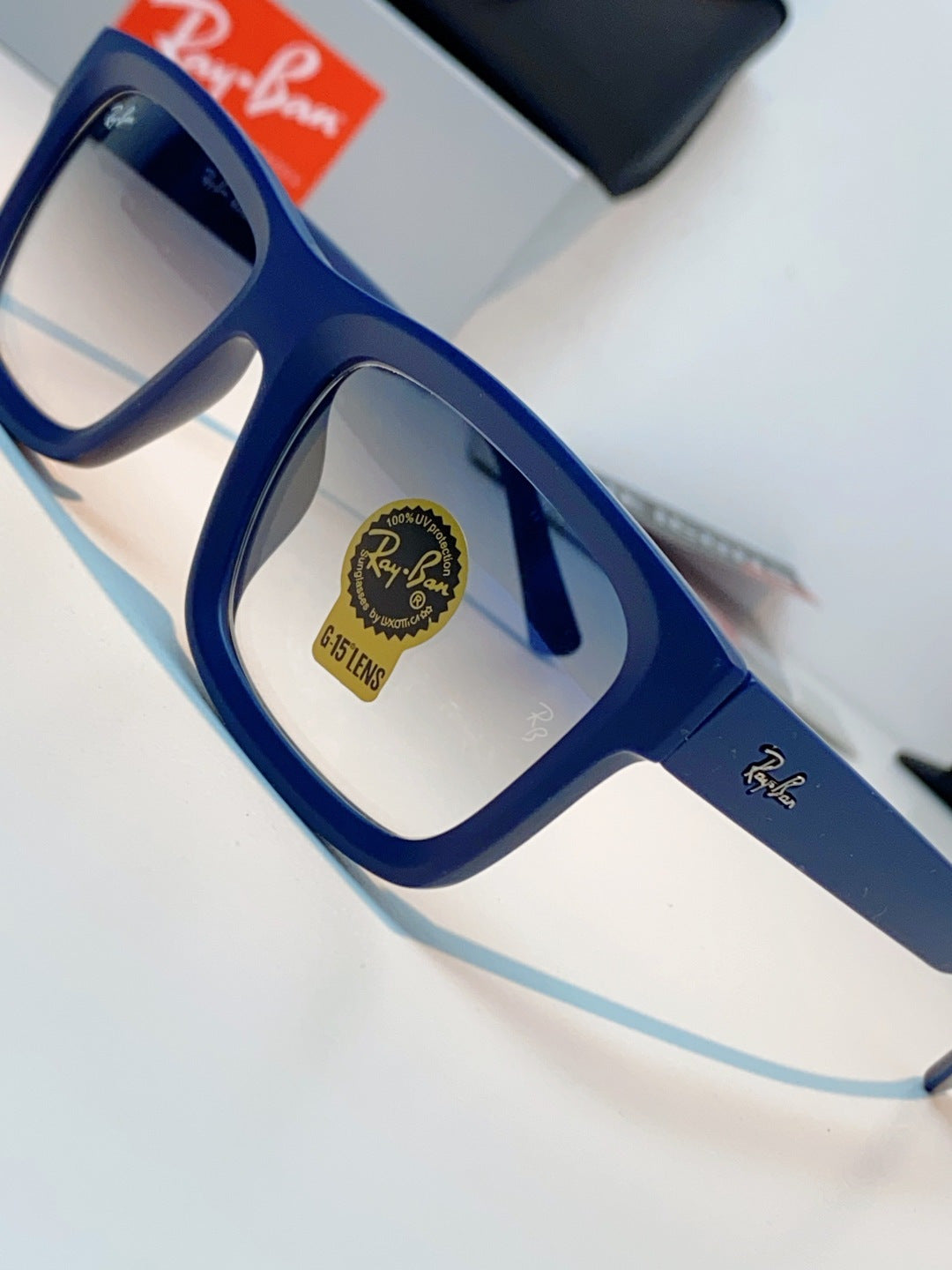 High quality tempered glass sunglasses for men