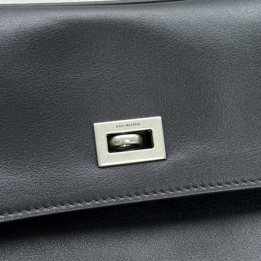Black Silver Postman Bag