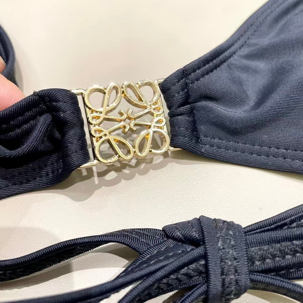 New French strap swimsuit