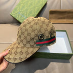 Steel buckle baseball cap