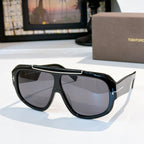 Large frame pilot sunglasses