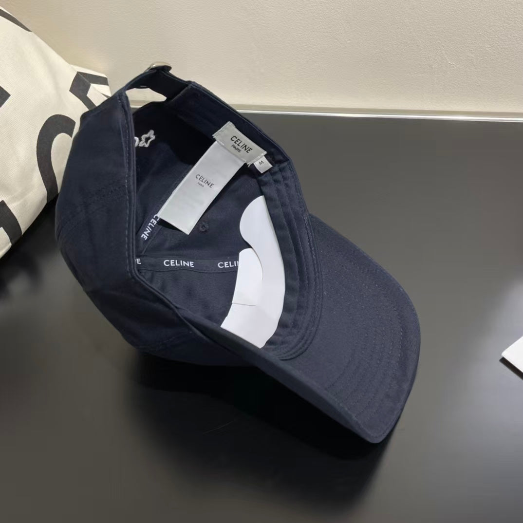 Embroidered letter baseball cap