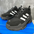 Co branded retro thick sole height increasing sports dad shoes