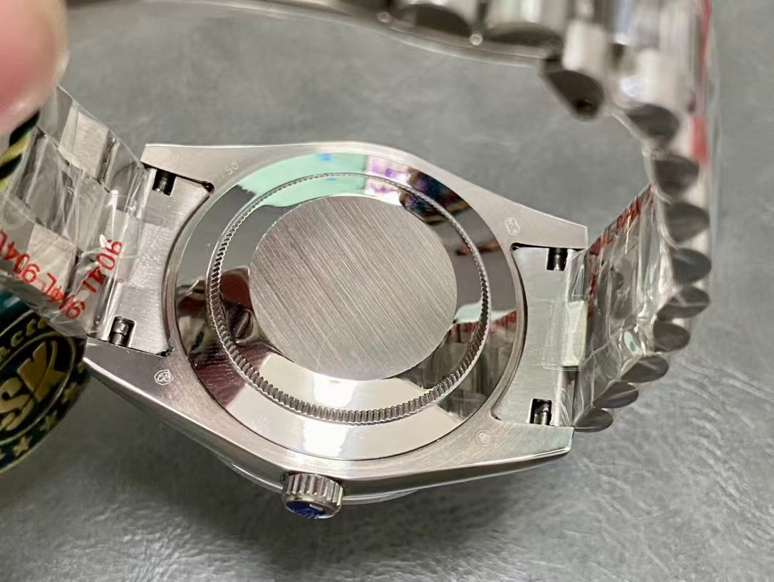 Blue - Silver 904L Steel - Automatic -40mm