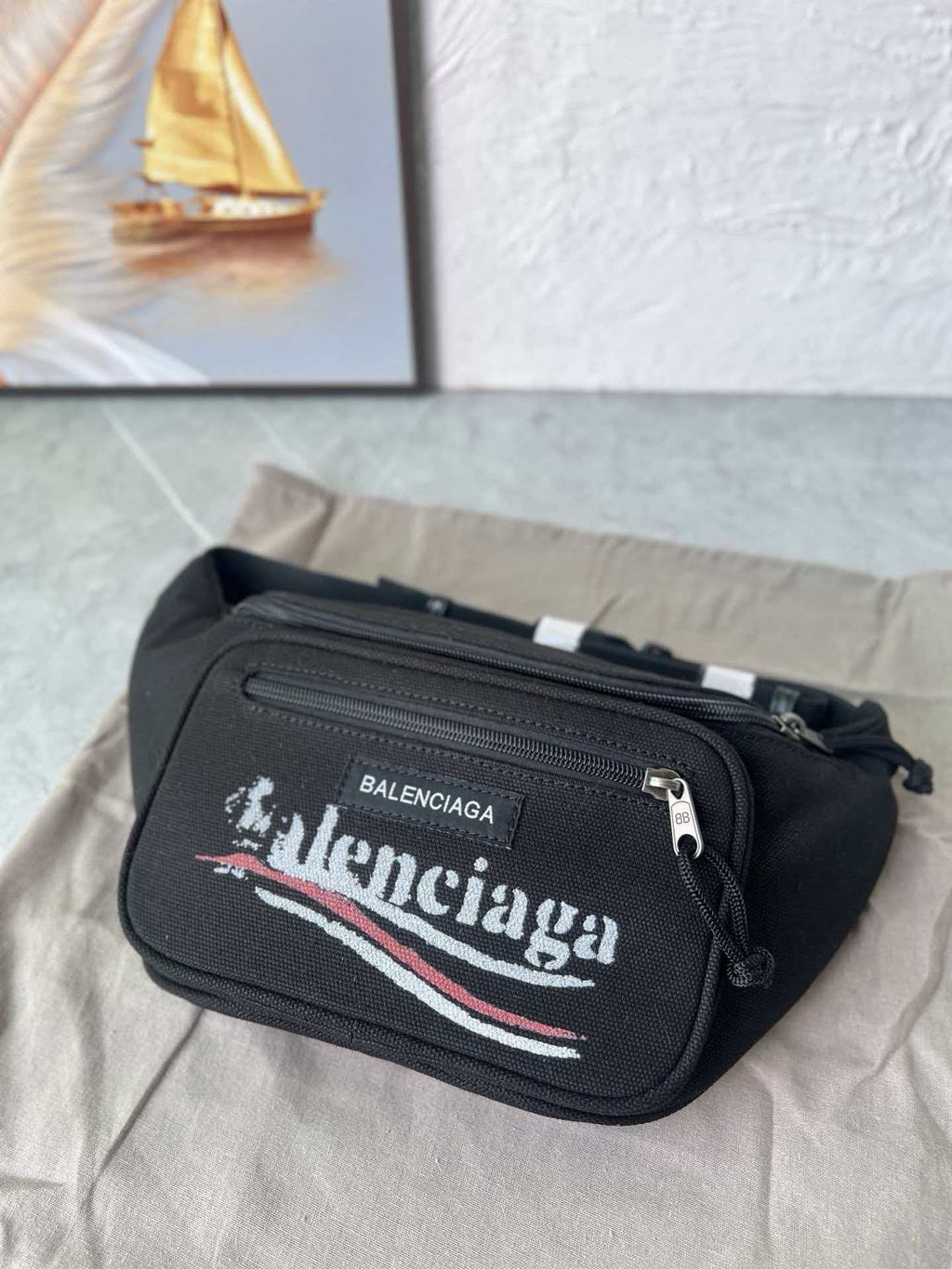 City Series Paris Explorer Waist Bag Black