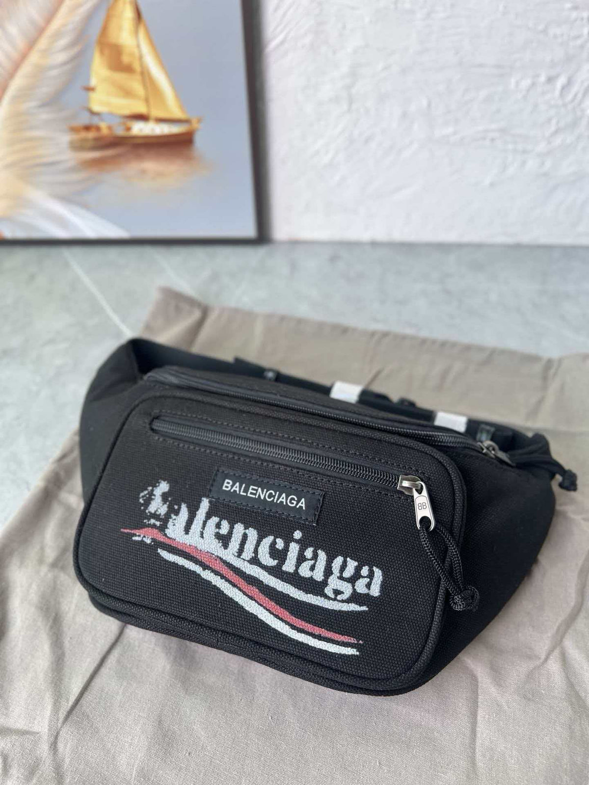 City Series Paris Explorer Waist Bag Black