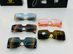 Fashionable large square sunglasses