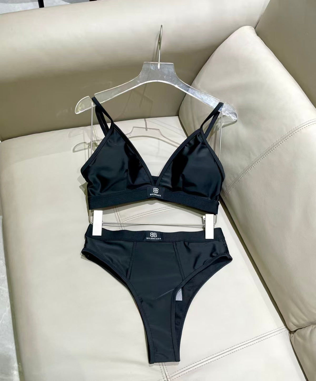 New letter split swimsuit