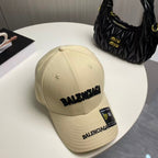 Embroidered letter new baseball cap