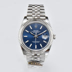 C-Factory - Blue - Silver 904L Steel- Automatic - 41mm