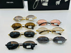 Personalized and fashionable oval sunglasses