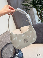 Old Flower Crescent Underarm Bag