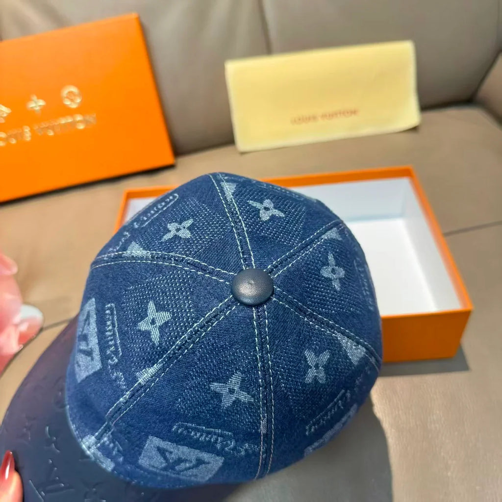 New denim baseball cap