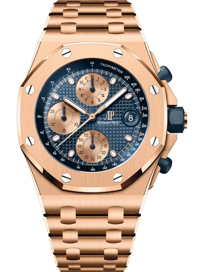 L Size -Blue OFFs - 904L Steel - Quartz- 43mm