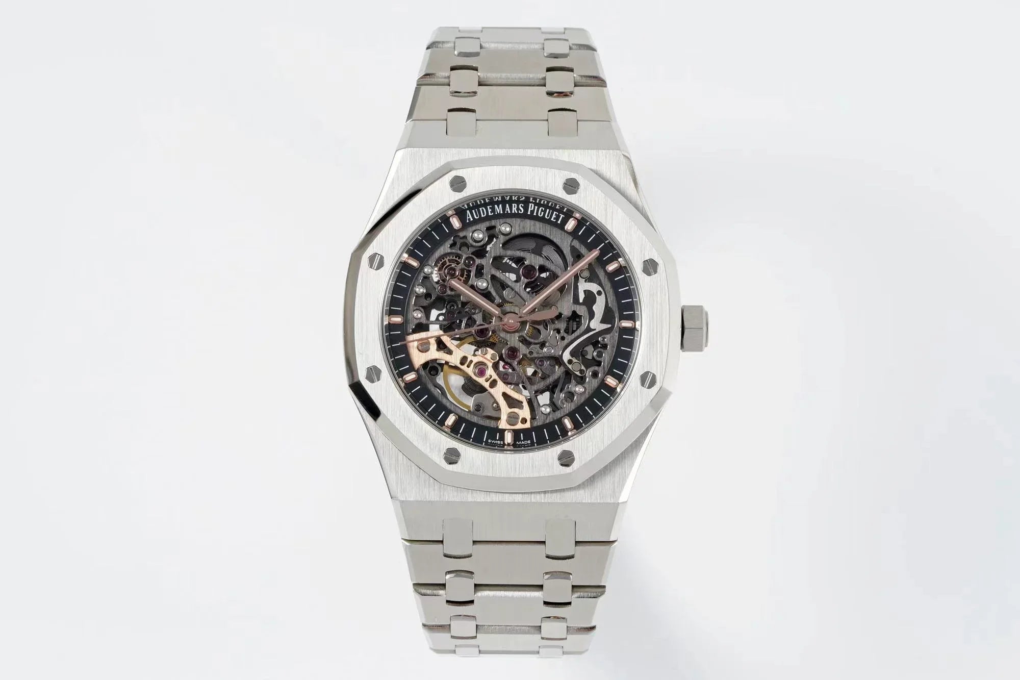 White Silver - Hollow 904L Steel - Automatic - 41mm
