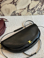 Horizontal Half Half Moon Bag Saddle Bag