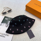 New double-sided embroidered fisherman hat