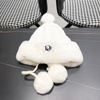 Ear protection knitted hat