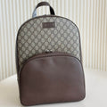 Canvas And Leather Backpack
