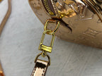 Rose gold handbag