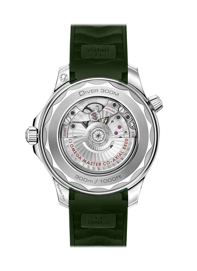 Green Steel - Rubber - Automatic - 42mm