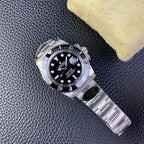 C-Factory -Black - Silver 904L Steel - Automatic - 41mm