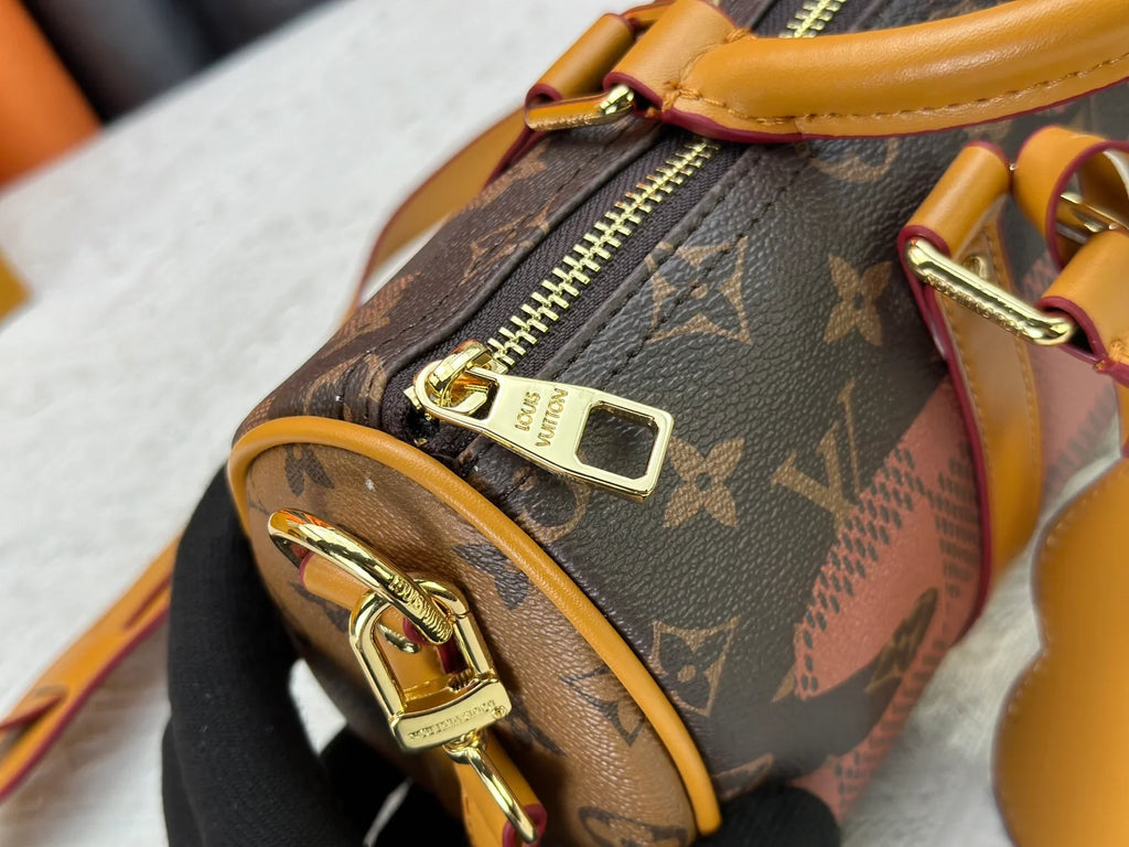 Patchwork craft men's bag pillow bag