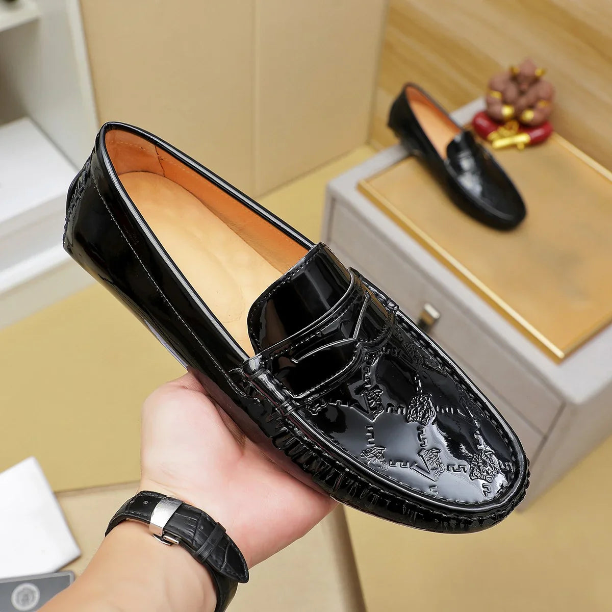 Men's new bean shoes