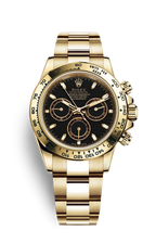 Chronograph -CLASSICAL STEEL WATCH-Yellow gold- Quartz-40mm