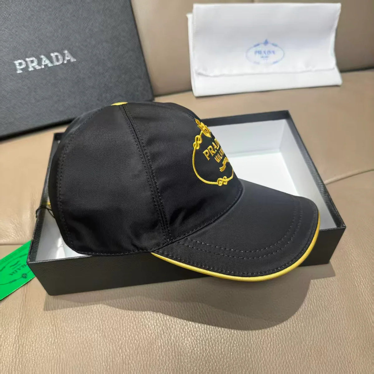 New gold embroidered baseball cap
