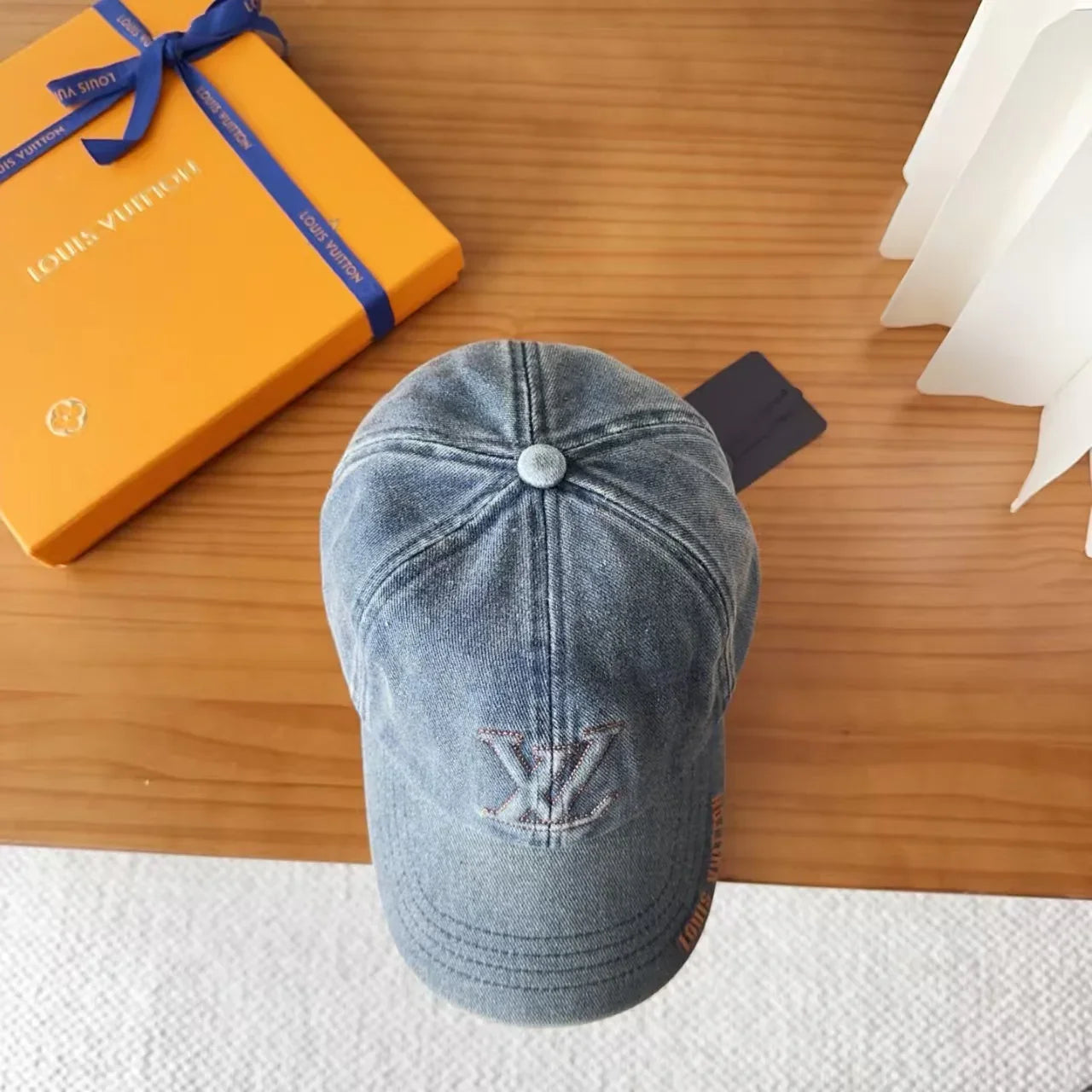 New denim hat