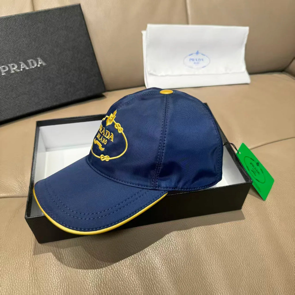 New gold embroidered baseball cap
