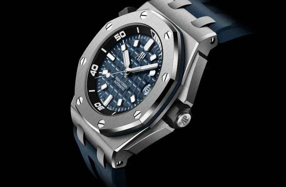 Rubber Strap 904L Steel - Automatic - 42mm
