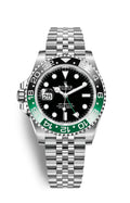 Left -Black Green - Silver 904L Steel - Automatic - 40mm