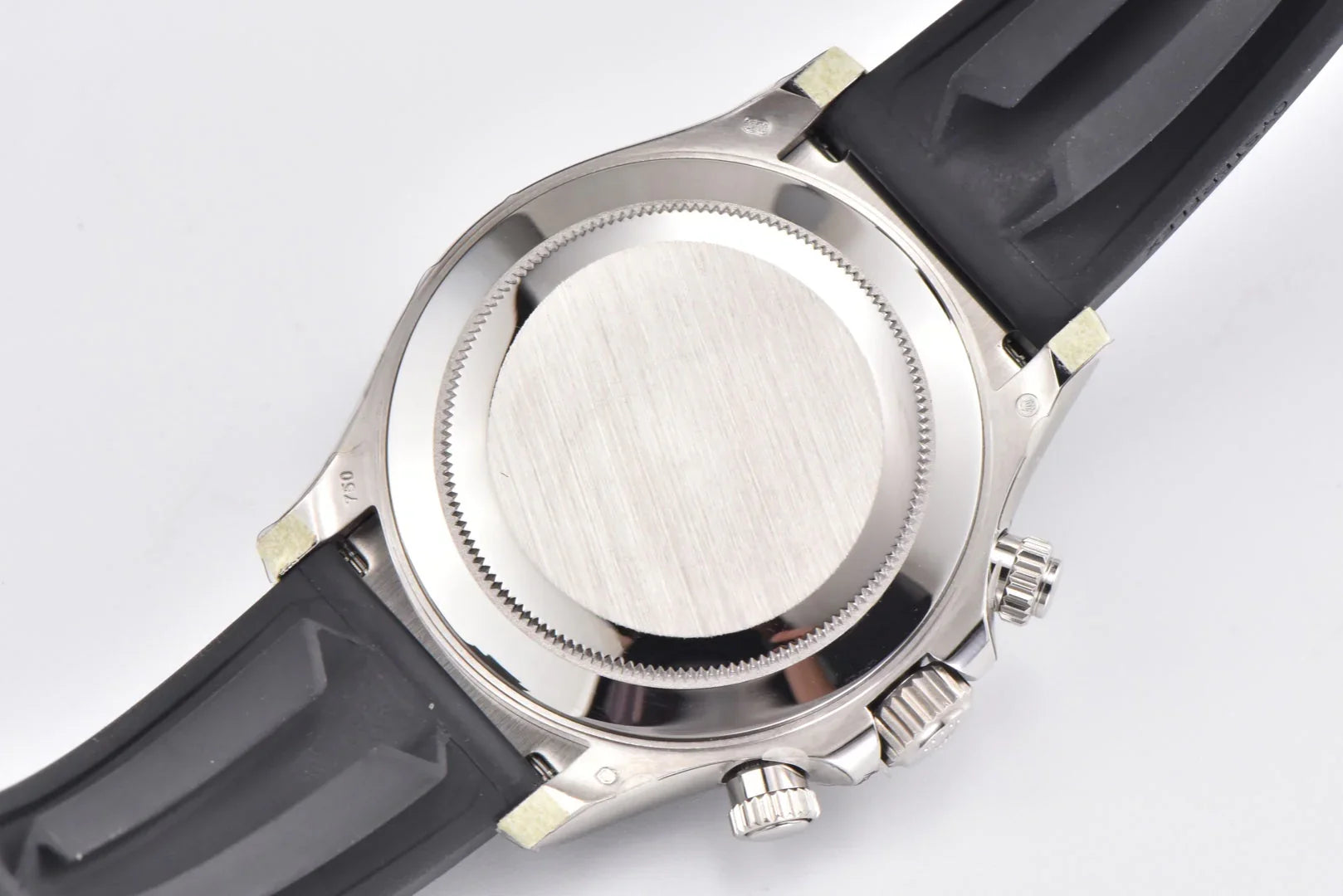 Chronograph -C-Factory -Grey Silver- Black Rubber- Automatic - 40mm