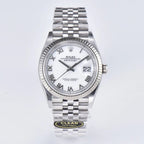 C-Factory - White - Silver 904L Steel- Automatic - 41mm/36mm