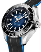 L Size- Blue White - Blue Rubber - Automatic - 45mm