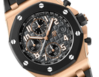 Black OFFs - Black Rubber -Chronograph - Quartz - 42mm