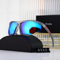 Futuristic Half-Side Frame Design Sunglasses