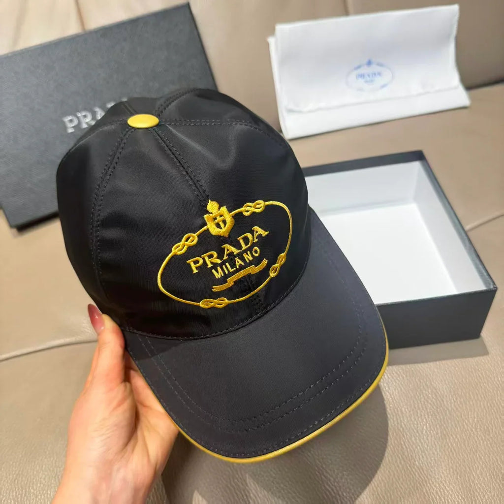 New gold embroidered baseball cap