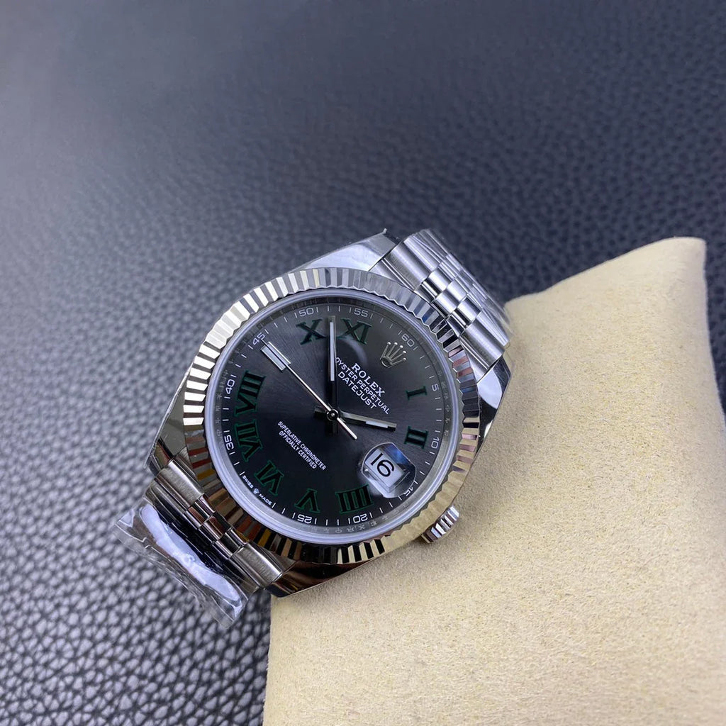 Top- Gey Silver - White 904L Steel - Automatic - 41mm