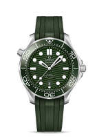 Green Steel - Rubber - Automatic - 42mm