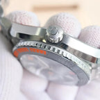 Black Orange - White 904L Steel -  Automatic - 43mm