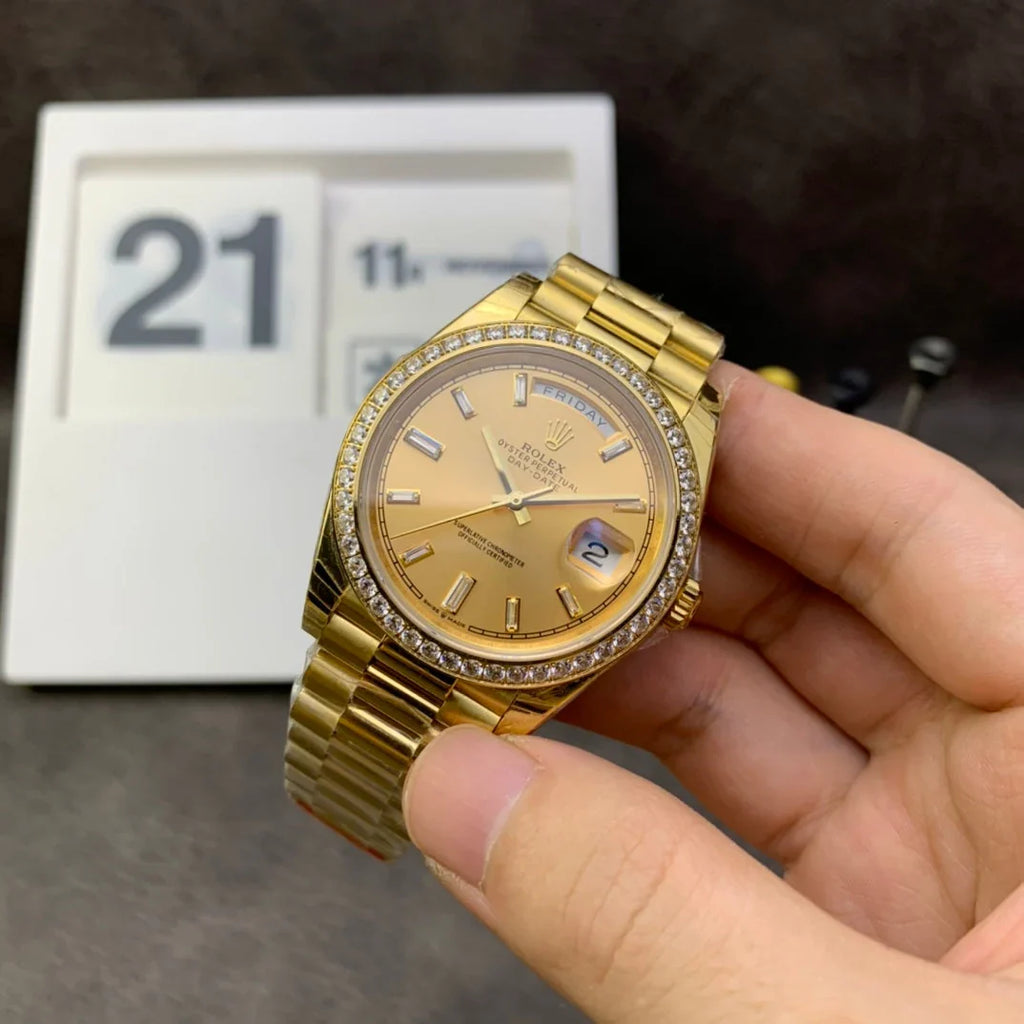 Gold Yellow - 904L Steel - Automatic - 40mm