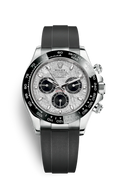 Chronograph -Meteorite Dial - Black Rubber- Quartz - 40mm