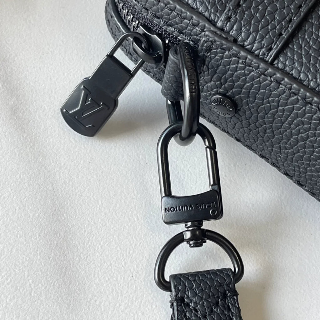 Litchi patterned mailman bag