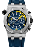 🔥limited-time offer! Blue 904L Steel-Blue Rubber - Quartz - 42mm